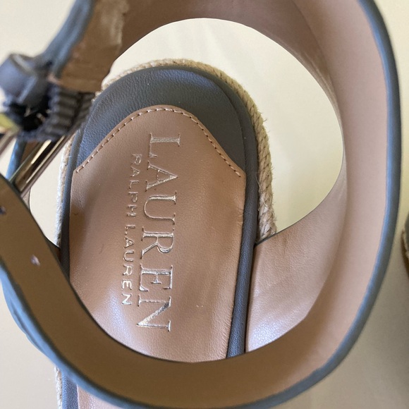 Ralph Lauren Hilarie Espadrille Wedge Sandal - Picture 8 of 10